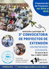 Llegó la 3ra Convocatoria de Proyectos de Extensión Universitaria con Participación Estudiantil