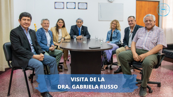 VISITA DE LA DRA. GABRIELA RUSSO