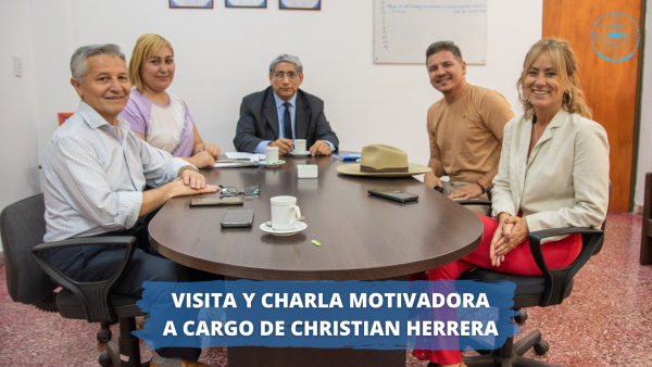 VISITA Y CHARLA MOTIVADORA A CARGO DE CHRISTIAN HERRERA